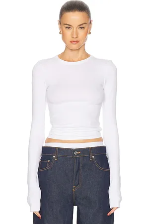 GRLFRND Crew Neck Extra Long Sleeve Tee