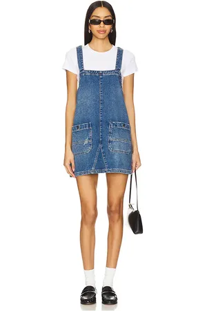 Free People X We The Free Overall Smock Mini Dress