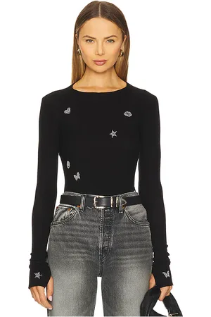 LAUREN MOSHI Mckinley Pearl Hot Fix Elements Thermal Top
