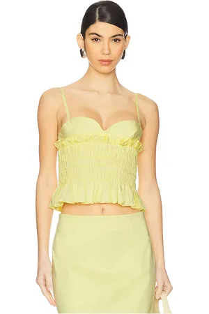 CLEA Celeste Shirred Top