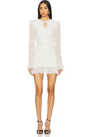 ROTATE Printed Long Sleeve Dress