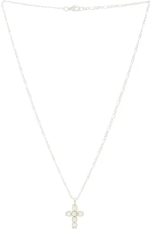 Maple Cross Chain Necklace