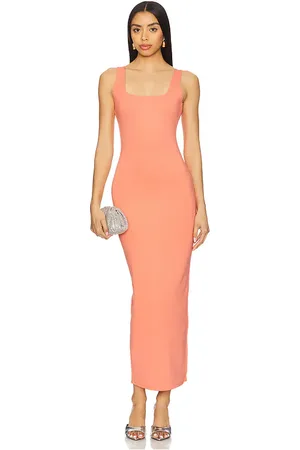 GOOD AMERICAN Scuba Modern Tank Maxi Dress