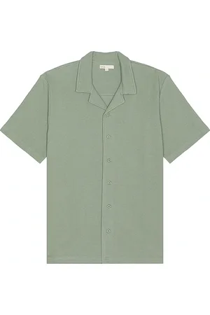 ONIA Macro Waffle Vacation Shirt