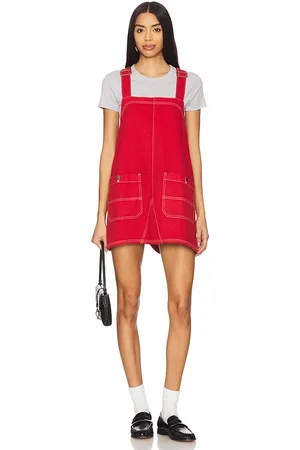 Free People X We The Free Overall Smock Mini Dress
