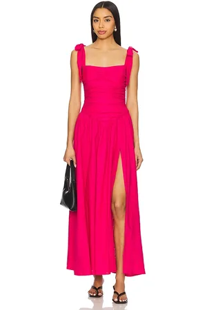 Bardot Mirelle Linen Maxi Dress