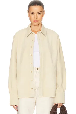 GRLFRND Mae Suede Shirt