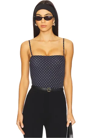 Commando Classic Print Straight Cami Bodysuit