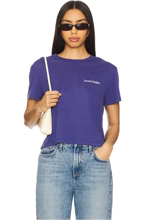 Favorite Daughter Cropped Collegiate Tee