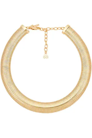 Lele Sadoughi Snake Chain Necklace