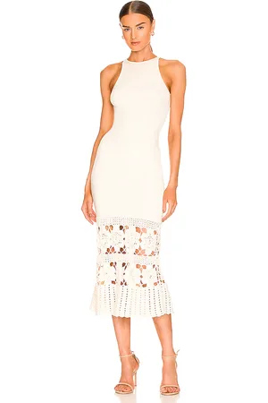 Tularosa Finley Crochet Midi Dress