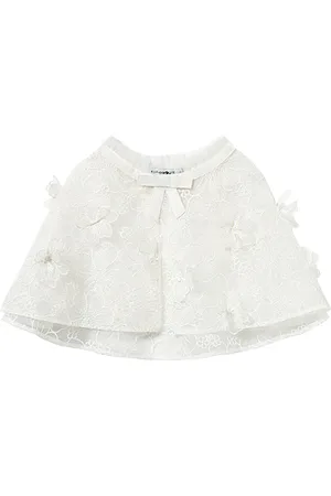 Self-Portrait Kids Embellished Tulle Cape