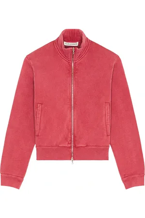 OUR LEGACY Mob Full Zip Mock Neck Sweatshirt