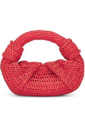 SIMON MILLER Raffia Lopsy Bag