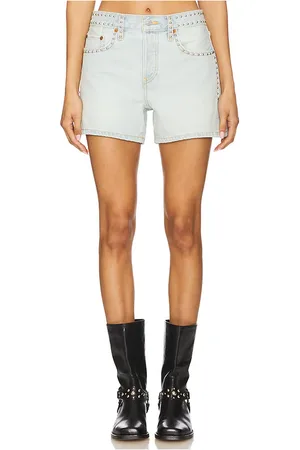RE/DONE Mid Rise Boy Short