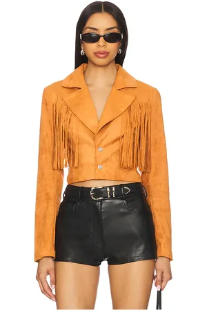 MORE TO COME Kiara Faux Suede Jacket