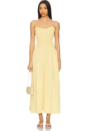 SWF Ruffled Bodice Midi Dress