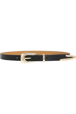 Ettika Liquid Metal Western Buckle Belt