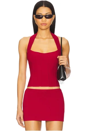 Mirror Palais Knit Halter Top