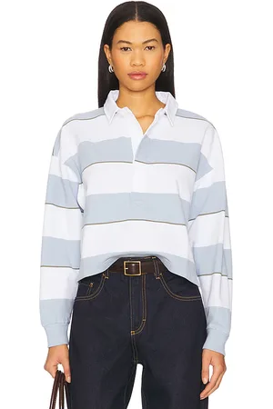AMO DENIM Crop Annie Rugby