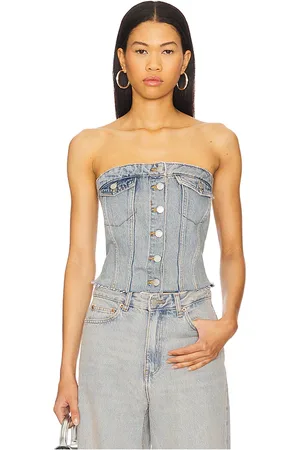Dr Denim Carli Denim Tube Top