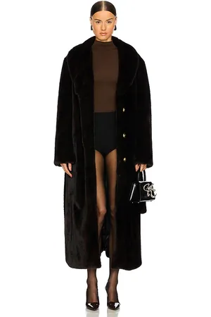 DUCIE Rae Faux Fur Coat