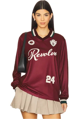 SIXTHREESEVEN Revolve Jersey Maroom