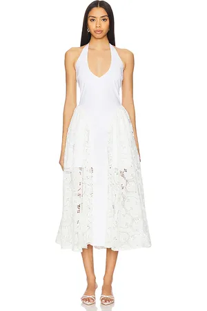 Delfi Hera Eyelet Long Dress