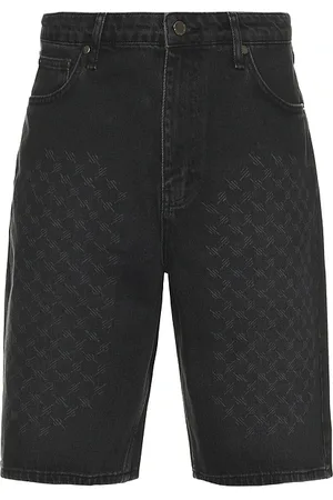 Daily paper Laser Monogram Denim Shorts