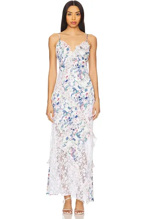 For Love & Lemons Josalyn Maxi Dress