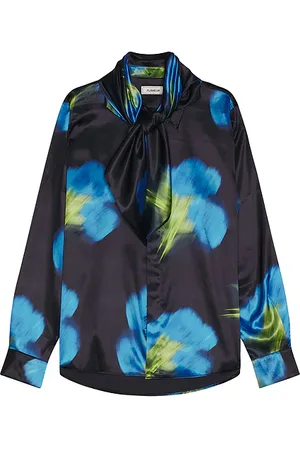 FLÂNEUR Blurred Flower Shirt