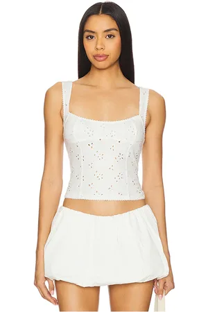 Free People Full Bloom Eyelet Cami