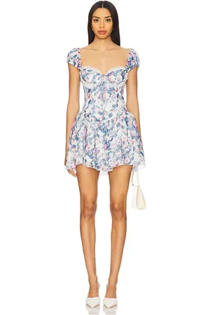 For Love & Lemons Audrey Floral Mini Dress