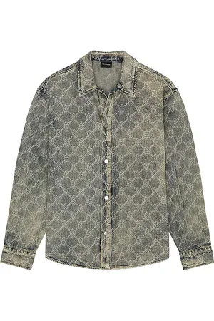 Daily paper Shield Laser Denim Shirt