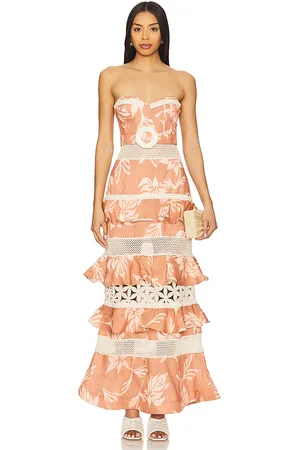 PATBO Artichoke Maxi Dress