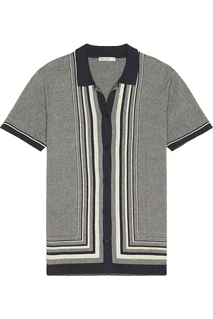 Marine Ethan Sweater Button Down Shirt
