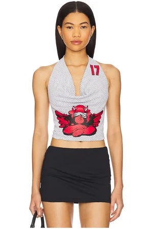 Boys Lie Halter Bulls Top Jersey