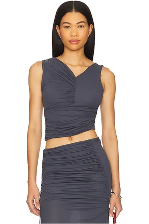 Indah Ari Solid V Neck Top