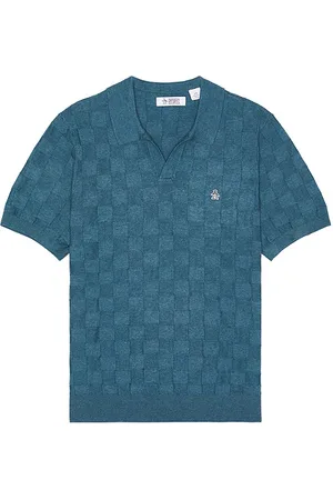 Original Penguin Jacquard Johnny Collar Sweater Polo