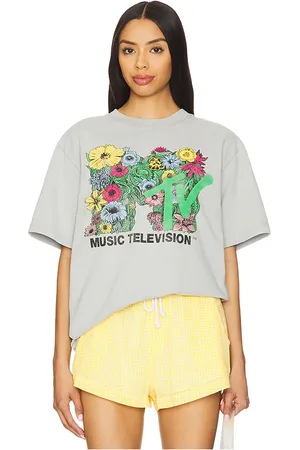 Philcos MTV Floral Boxy Tee