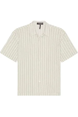 WAO Relaxed Stripe Short Sleeve Shirt