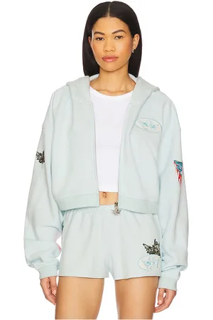Boys Lie Ask Me If I Care Alex Cropped Hoodie