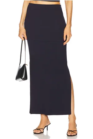 LnA Lora Ribbed Skirt