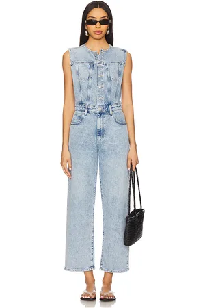 Paige Cirie Ankle Denim Jumpsuit