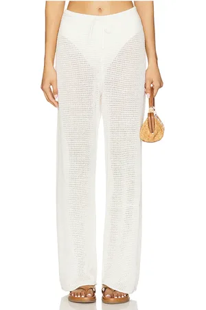 ONIA Linen Knit Drawstring Pant