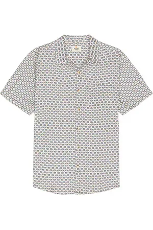 Marine Classic Stretch Selvage Short Sleeve Shirt