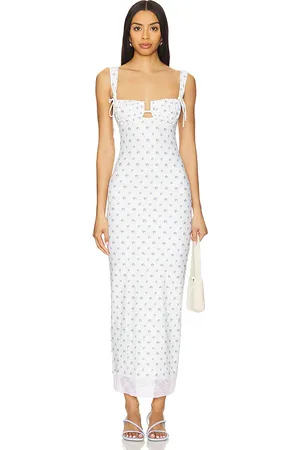 Montce Petal Long Slip Dress