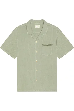 Marine Embroidered Resort Short Sleeve Shirt