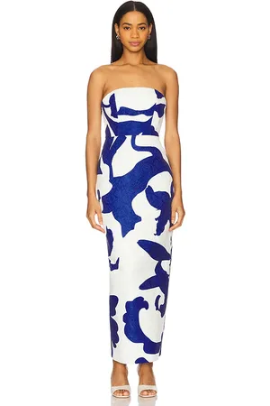 Milly Orion Camellia Floral Jacquard Dress