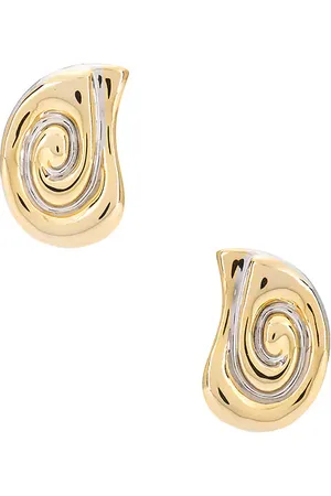 Luv AJ Two-tone Coquille Studs